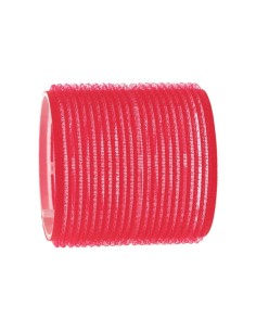 Eurostil rulos velcro rojo 60mm. 3 unidades