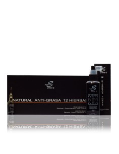 SIMONE LOCIÓN 12 HIERBAS ANTIGRASA AMPOLLAS 10X10 ml.