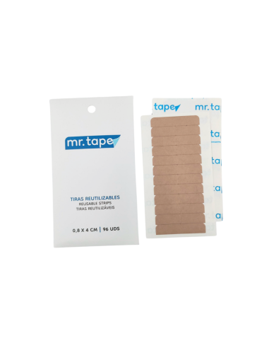 TIRAS PARA EXTENSIONES ADHESIVAS PACK 96uds. 4cm.