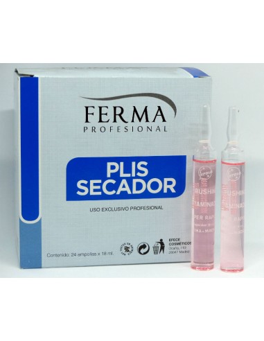 Ferma plis en ampollas brushing