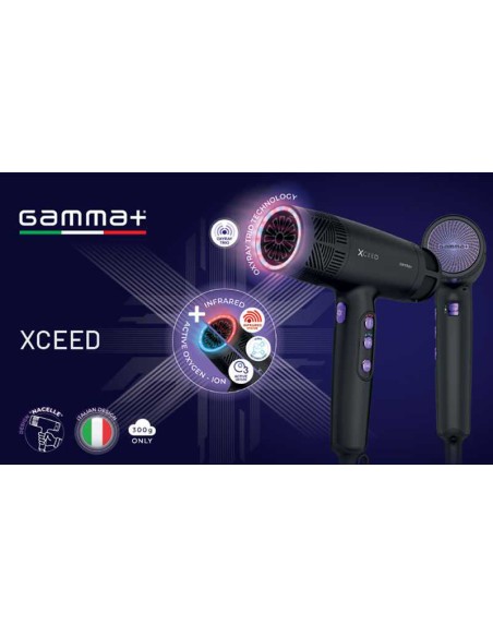 SECADOR DE PELO GAMMA+ XCEED 2000W