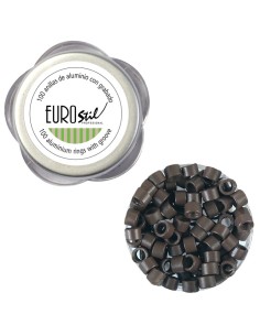 Eurostil grapa anilla extensiones 100 unidades 2