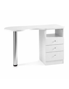 Mesa de manicura blanca