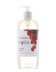 ANADIA ACEITE DE MASAJE DE SEMILLA DE UVA